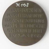 Voorwerpen Adlib\V24661-b.jpg; V24661; ; PortretpenningPortrait medal